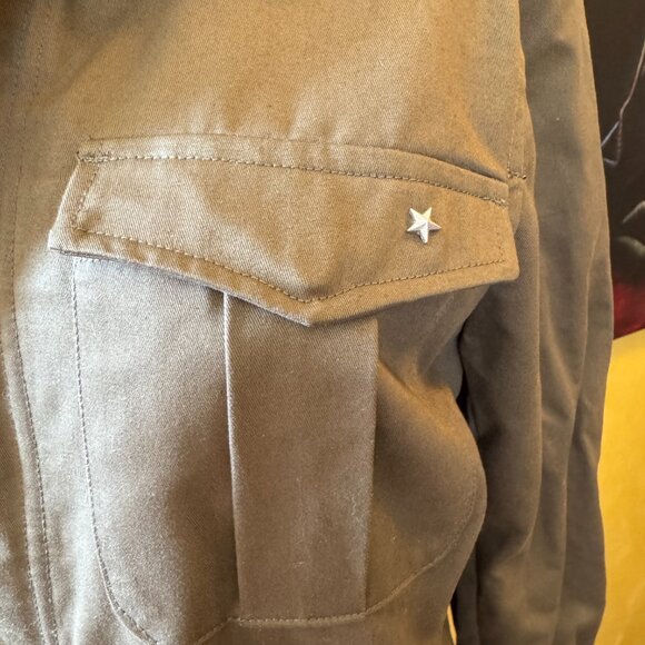 🔥 ZADIG & VOLTAIRE “ART IS TRUTH” Military Jacket – Size S – NWT 🔥 - Picture 9 of 10